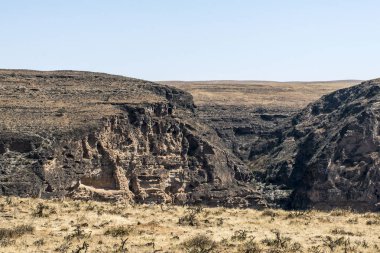 Dhofar dağlar grand canyon Umman salalah Arapça jeep safari