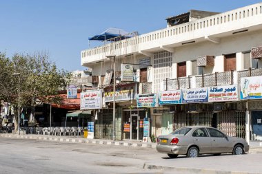 21 Ekim 2015, Umman, Salalah, evler eski souq Sultanlığı Ortadoğu Otelde Mağazalar Mevcut