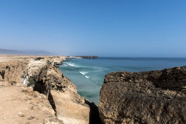 coastside görünümü Taqah Yaylası şehir Salalah Dhofar Sultanlığı Umman 2