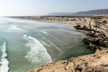 coastside görünümü Taqah Yaylası şehir Salalah Dhofar Sultanlığı Umman 13