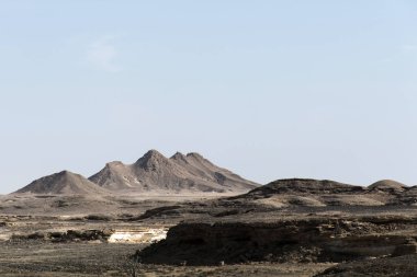 Görünüm dağ dhofar dağlar salalah Umman 2 manzara