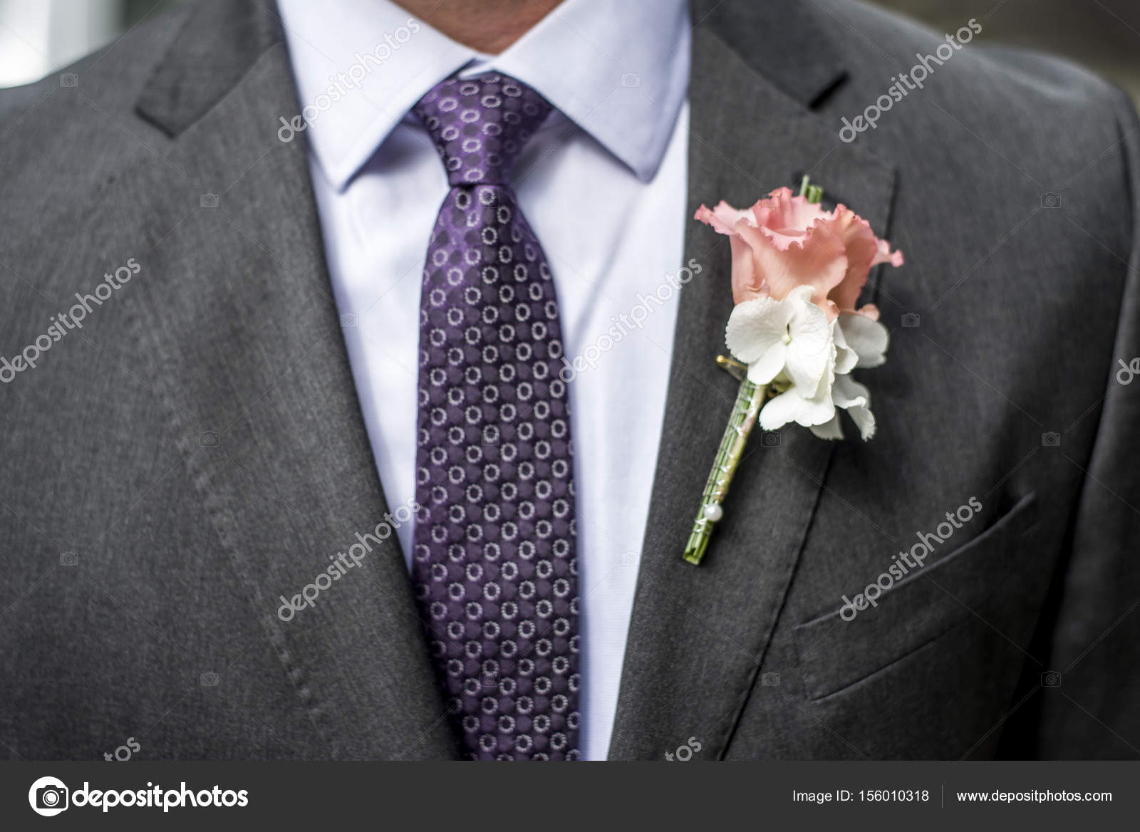 flower in coat