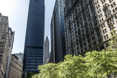 New York City ABD Skyline İmparatorluk Devleti gökdelen