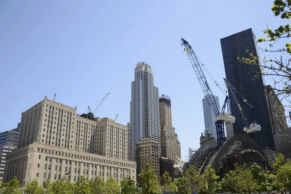 New York City Usa Skyline Big Apple budowy stacji — Zdjęcie stockowe