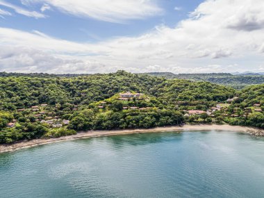 Guanacaste, Kosta Rika 'da Golfo de Papagayo plajlı Papagayo Lüks Oteli Sırları