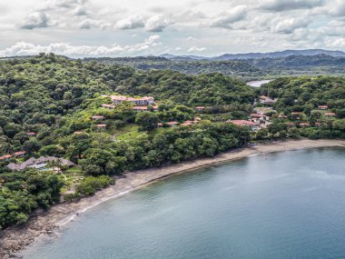 Guanacaste, Kosta Rika 'da Golfo de Papagayo plajlı Papagayo Lüks Oteli Sırları