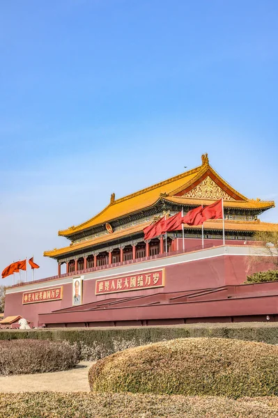 24.02.2019北京中国-紫禁城は明代の中国の宮殿です。 — ストック写真