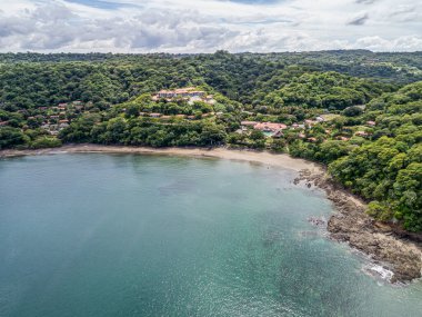 Guanacaste, Kosta Rika 'da Golfo de Papagayo plajlı Papagayo Lüks Oteli Sırları