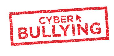 Kurban ve trol ile grafik zorbalık Cyber