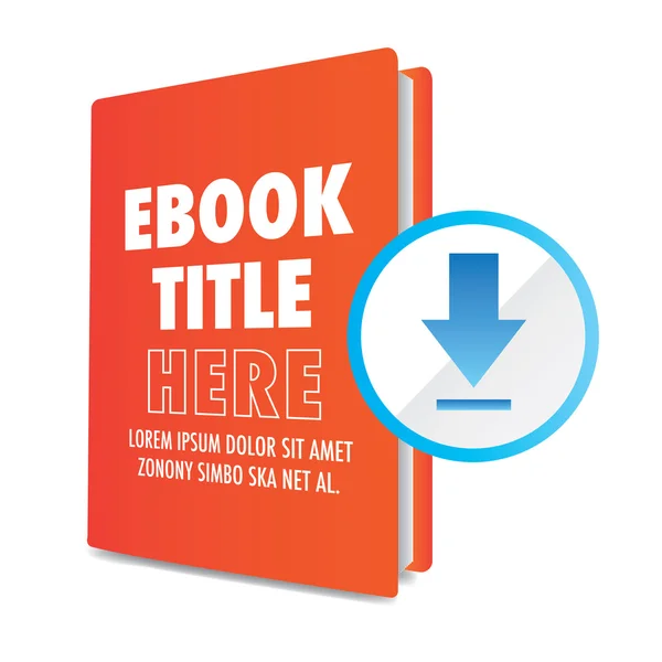 Download de Whitepaper of Ebook afbeelding met vervangbare titel, Cover en Ctas met oproep tot actie knoppen. — Stockvector