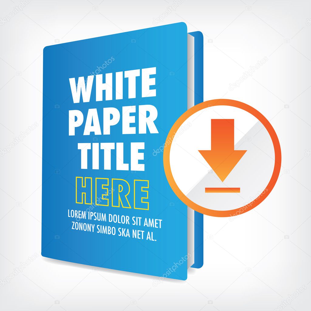 Download the Whitepaper or Ebook Graphic with Replaceable Title, Cover, and CTAs with Call to Action Buttons. 