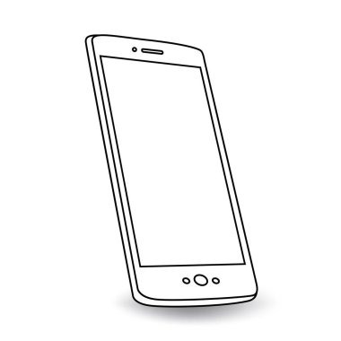 Smartphone bir açıyla