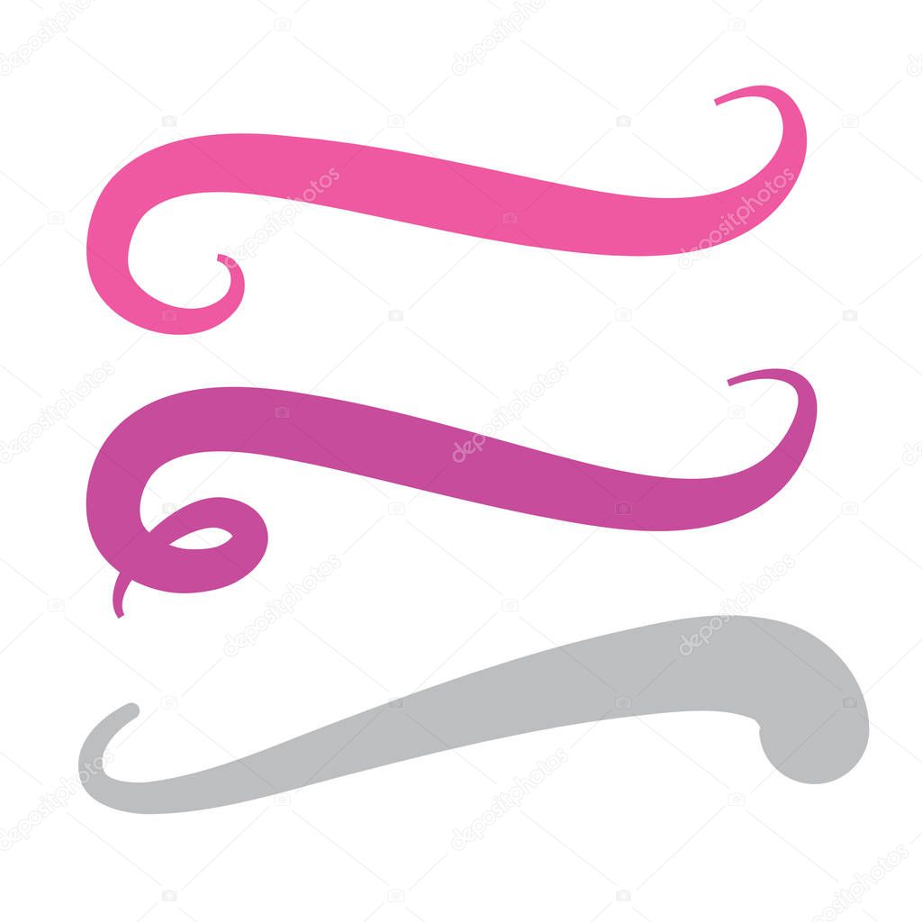 Vector Swooshes, Swishes, Whooshes, and Swashes for Baseball Tail Tee shirt