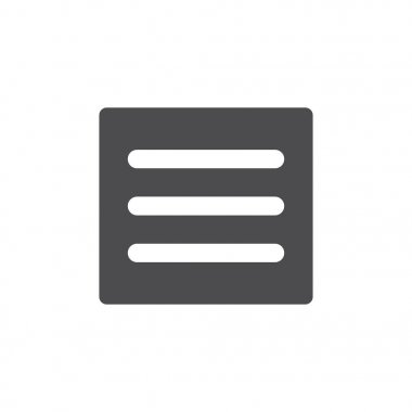 Hamburger Manu - UI ve Ux simgeleri hareket eden ya da Web uygulamaları için