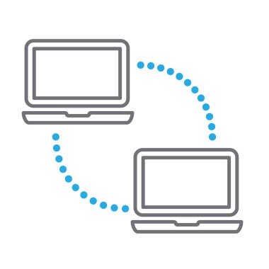 İleri geri iletim dalgalarıyla iletişim bilgisayar