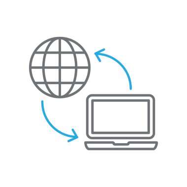 İleri geri iletim dalgalarıyla iletişim bilgisayar