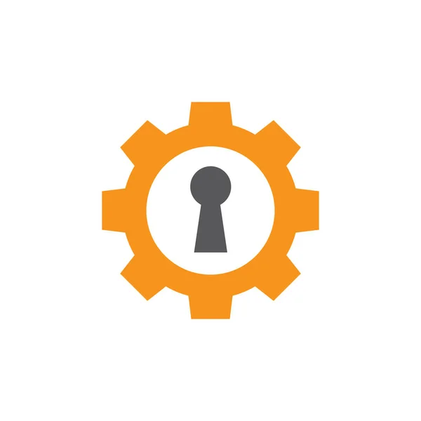 Privacy-modus-pictogram met de beveiligingsfunctie — Stockvector