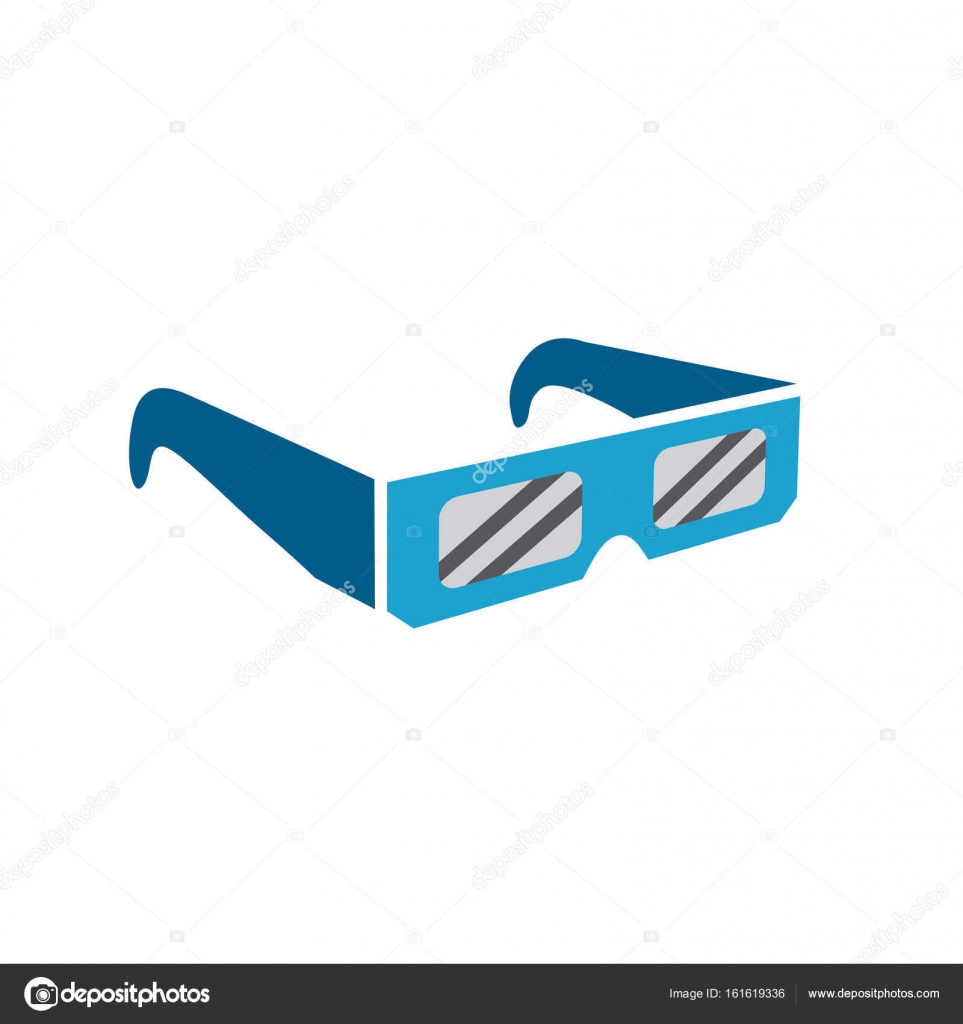Eclipse glasses safely viewing the total solar eclipse Stock Vector