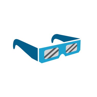 Eclipse glasses - safely viewing the total solar eclipse clipart