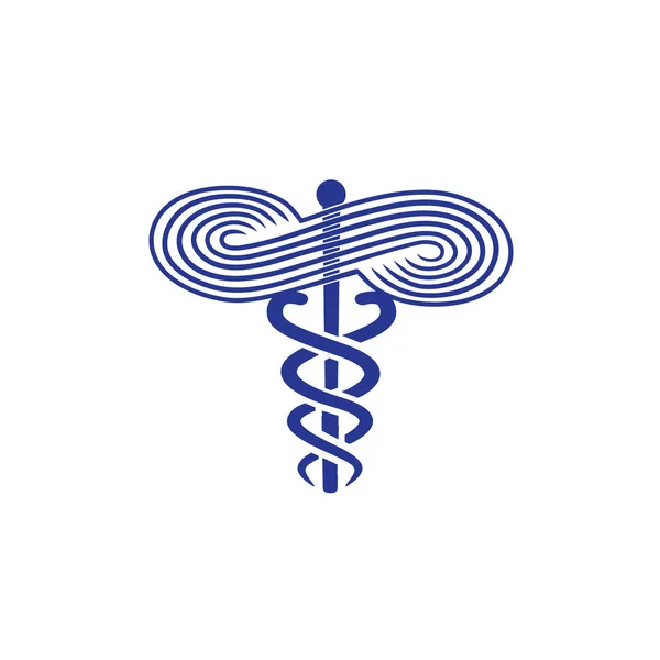 Icona del simbolo medico della terapia respiratoria - per RRT, RT o CRT — Vettoriale Stock