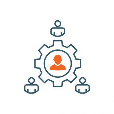 Sözcüsü Icon - kişi bir pazarlama pozisyon ağlar ve co