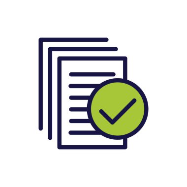 Kağıt ile Uyum Simgesinde, & listeyi kontrol et