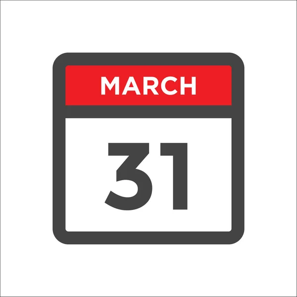 31 de marzo vector, gráfico vectorial, imágenes de 31 de marzo vectoriales  de stock | Depositphotos®