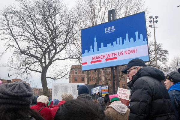 March Our Lives Chicago Chicago Illinois March 2018 March Our — Stock Photo, Image