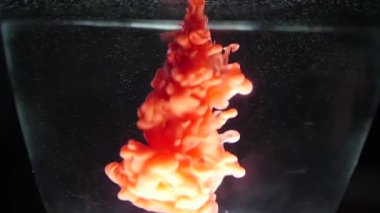 renk slplashes boya su yavaş hareket