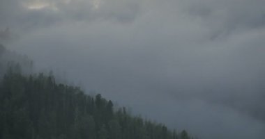 Timelapse dağlar altay, Rusya Federasyonu