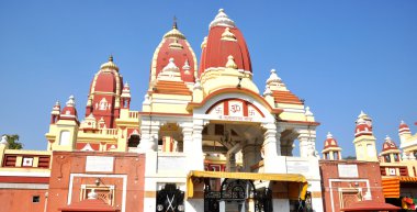Laxminarayan Temple in New Delhi, India clipart
