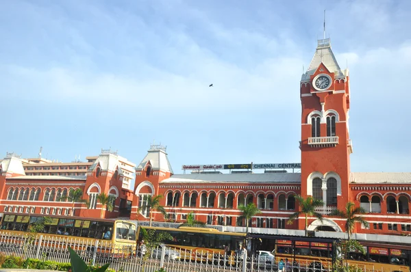 Hauptbahnhof von Chennai — Stockfoto