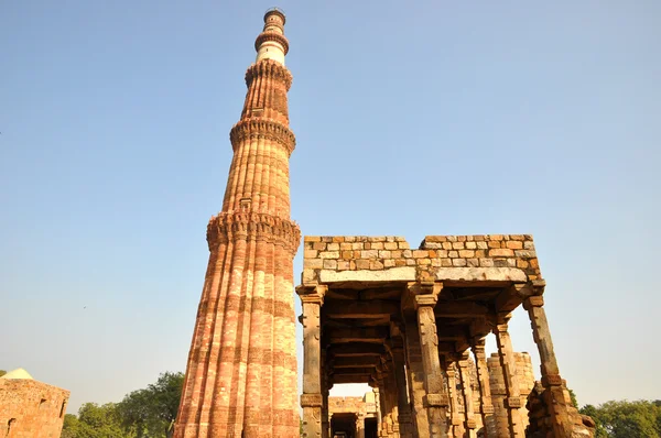 Qutub Minar Új-Delhi — Stock Fotó