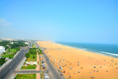 Marina beach City Chennai, Hindistan