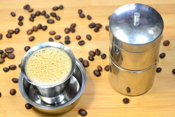 Madras Filter Coffee — Stock Photo, Image