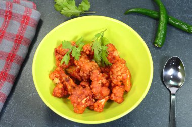 Gobi Mançurya yemeği popüler bir Hint Çin yemeğidir.