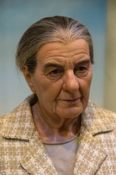 Golda Meir wax figure