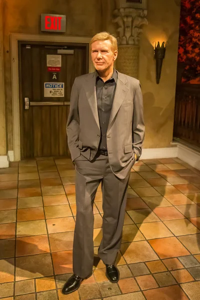 New York City, Usa Jule 13, 2013: Harrison Ford balmumu heykeli Madame Tussauds 'un New York Times Meydanı' ndaki balmumu müzesinde.