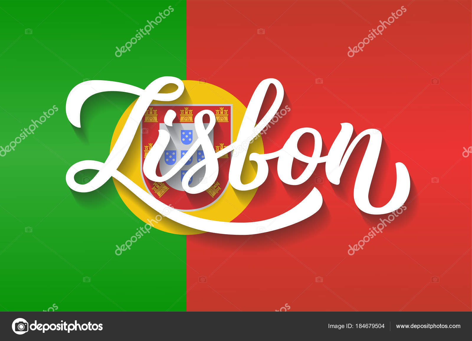 Lissabon Schriftzug Vektorgrafik Lizenzfreie Grafiken C Katyflaty 184679504 Depositphotos