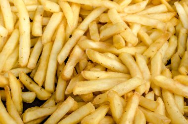 Büyük bir kase içinde patates kızartması