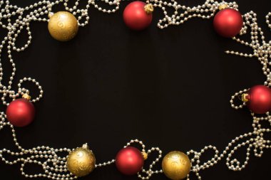 Yılbaşı ağacı süsleri yılbaşı kırmızı Noel topları