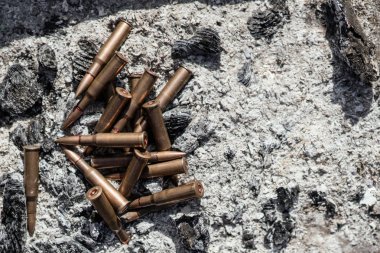 Isı ve kömür mermi Ak Kalaşnikof Ak 47. Savaş, çatışma Suriye kavramları