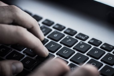 Rus hacker karanlık web, derin Web sunucu hacking yakın çekim