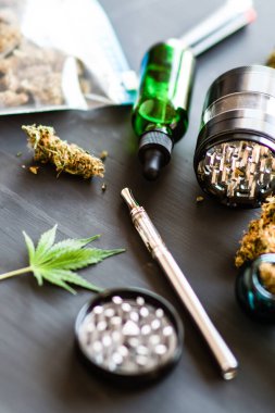 Elektronik marihuana buharlaştırıcısı Tıbbi marihuana.