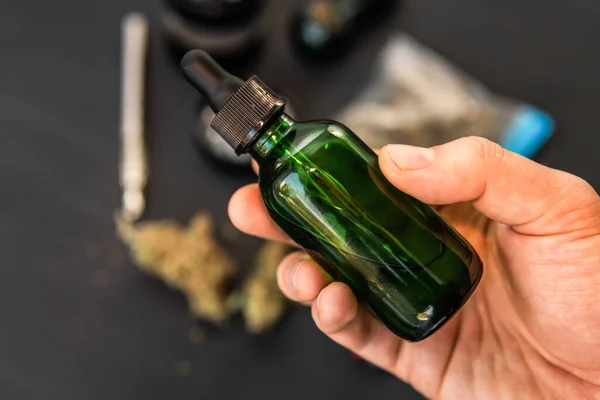 Thc Cbd Oil — ஸ்டாக் புகைப்படம்