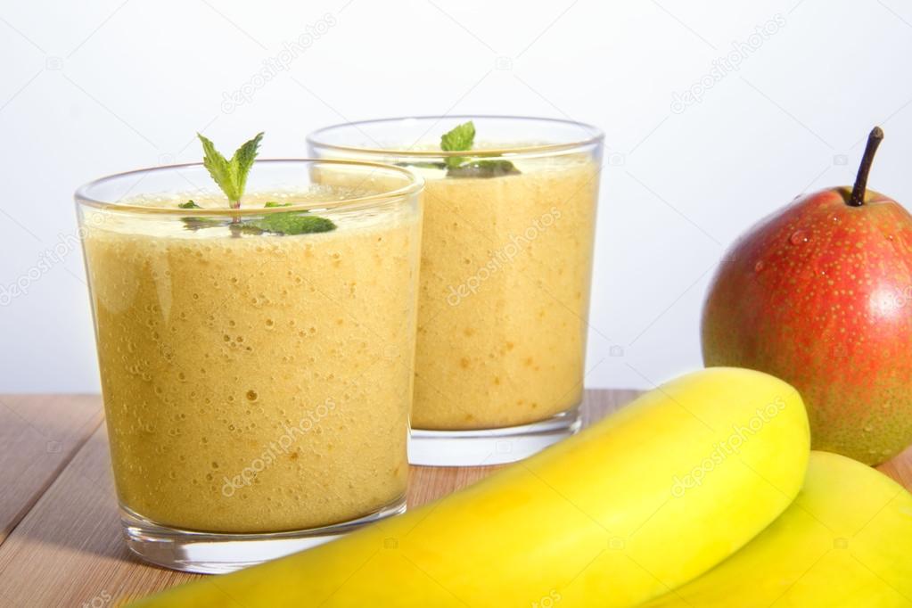 smoothie päron banan smoothie päron banan
