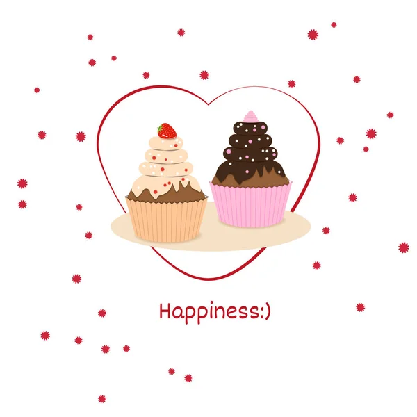Carte ou logo pour la Journée internationale du bonheur . — Image vectorielle