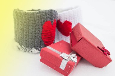 Sevgililer günü için love Tema.