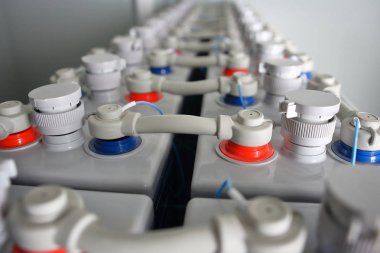 Endüstriyel güç elektrik Dc akü akümülatör.