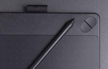Sanatçı için tasarımcı grafik tablet.